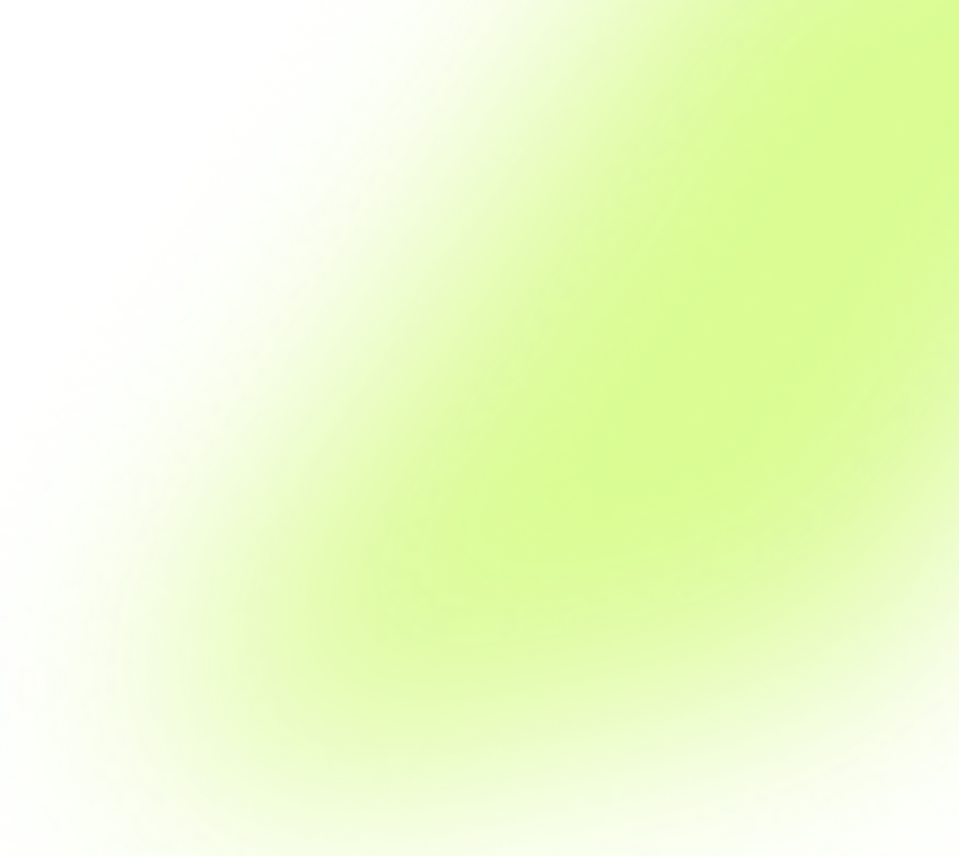 A photo of a yellow and green surface with a black background in the top left corner, showing digital noise or pixelation.
