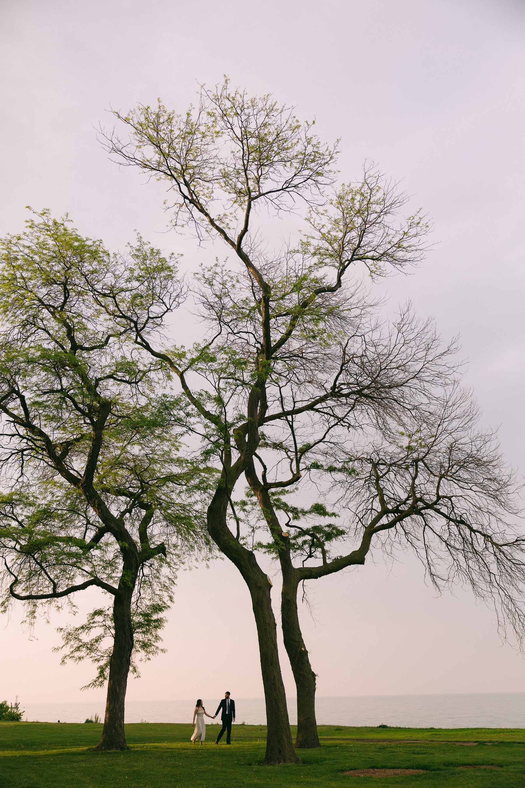 Chicago Lake Michigan Engagement