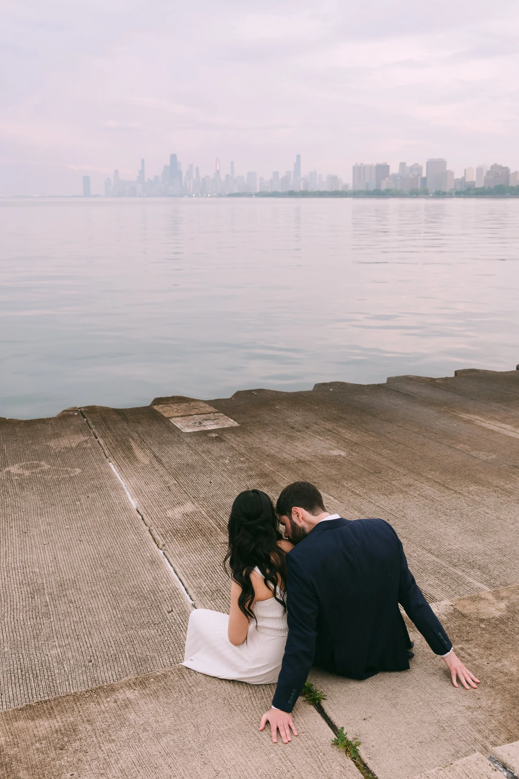 Chicago Engagement Session Skyline