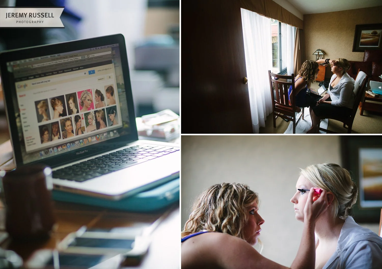 Wedding hair and makeup by Salon Biyóshi