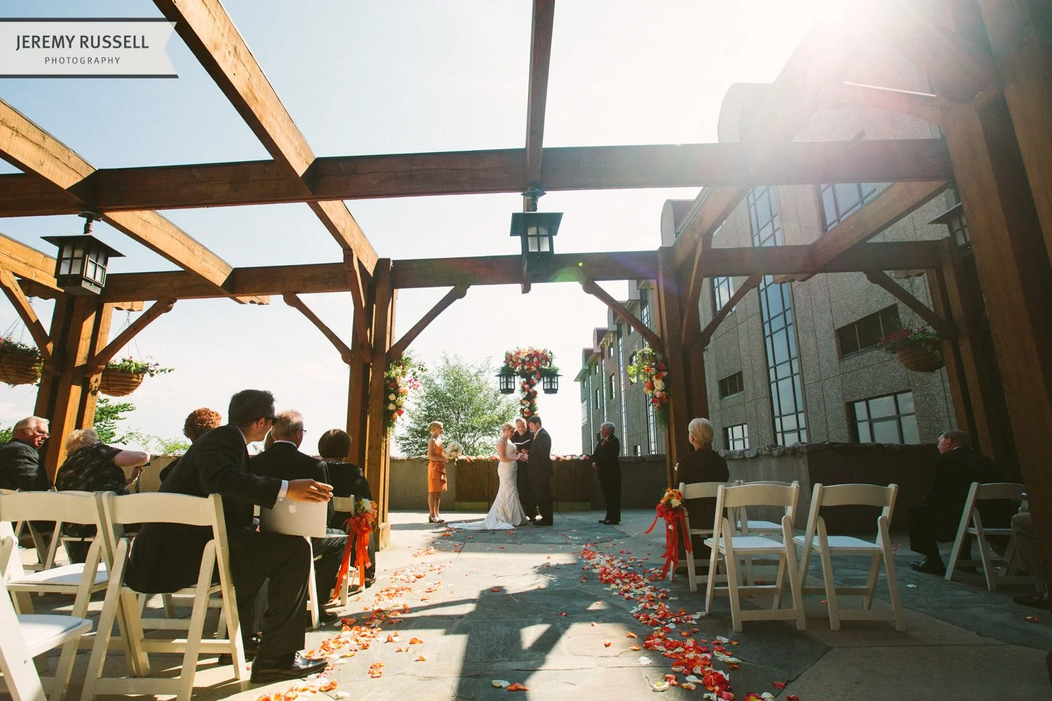 Grove Park Inn wedding ceremony