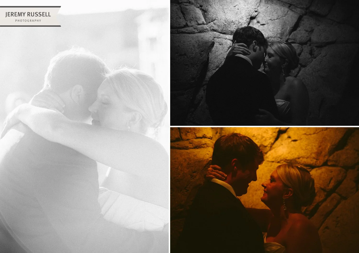 Bride and groom at Grove Park Inn