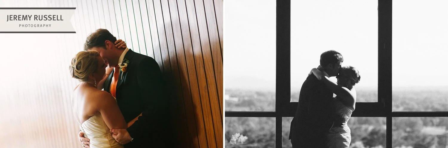 Wedding portraits at Grove Park Inn in Asheville, NC