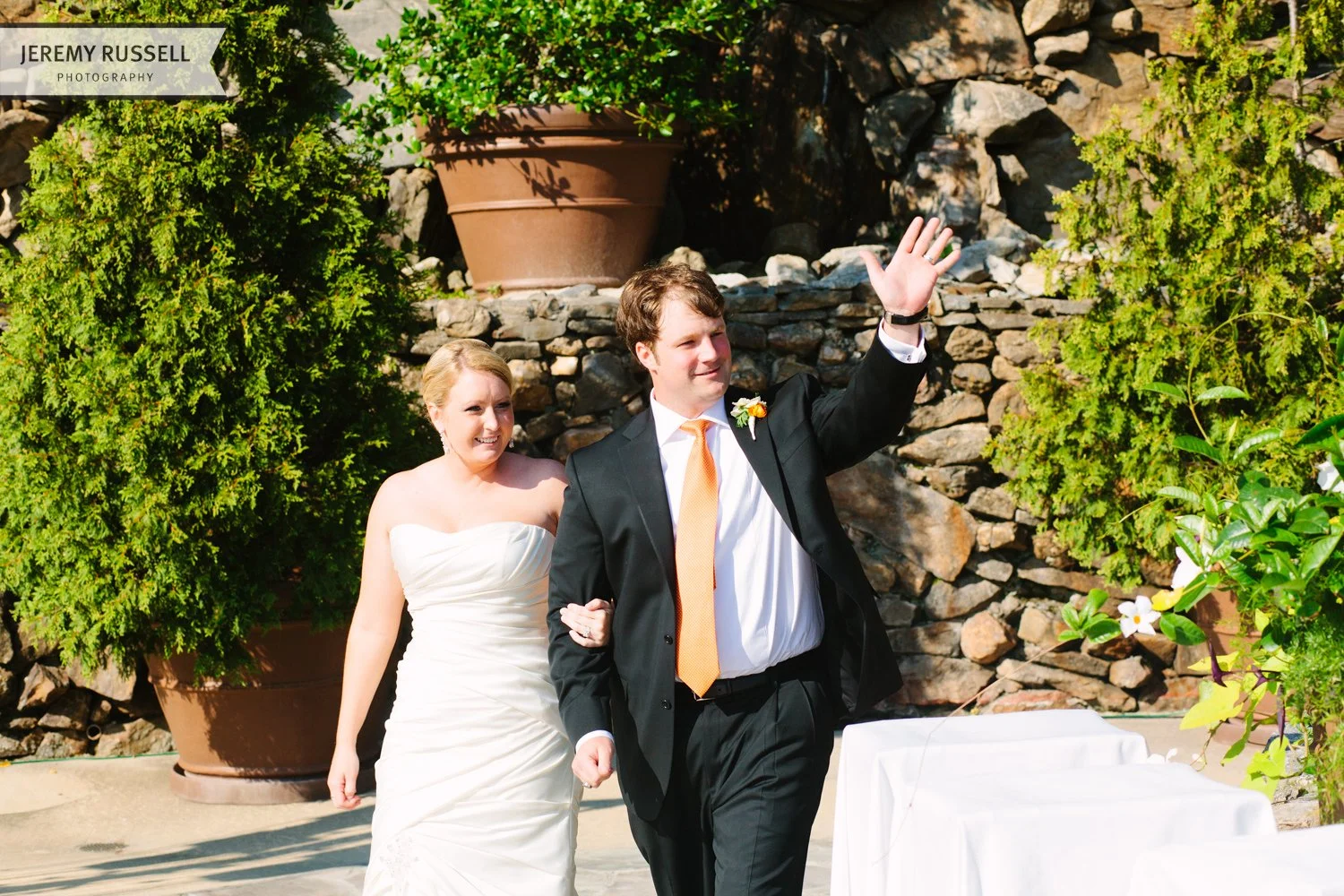 Wedding reception at Grove Park Inn