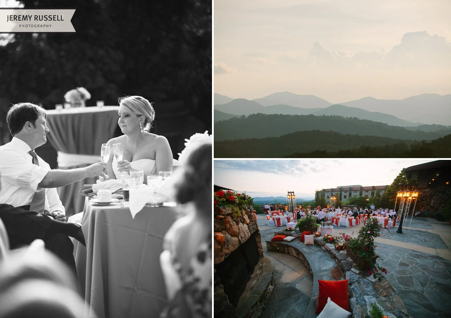 Grove Park Inn wedding reception