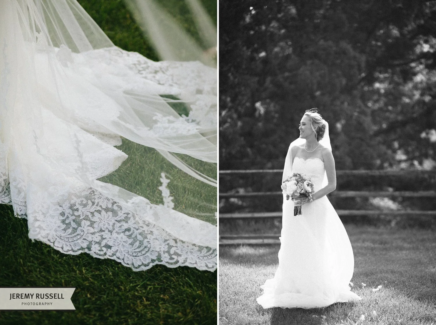 Bride at Claxton Farm​