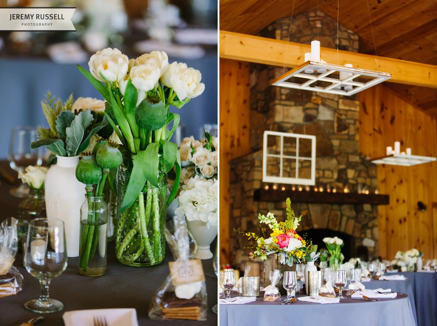 Reception flowers and details​