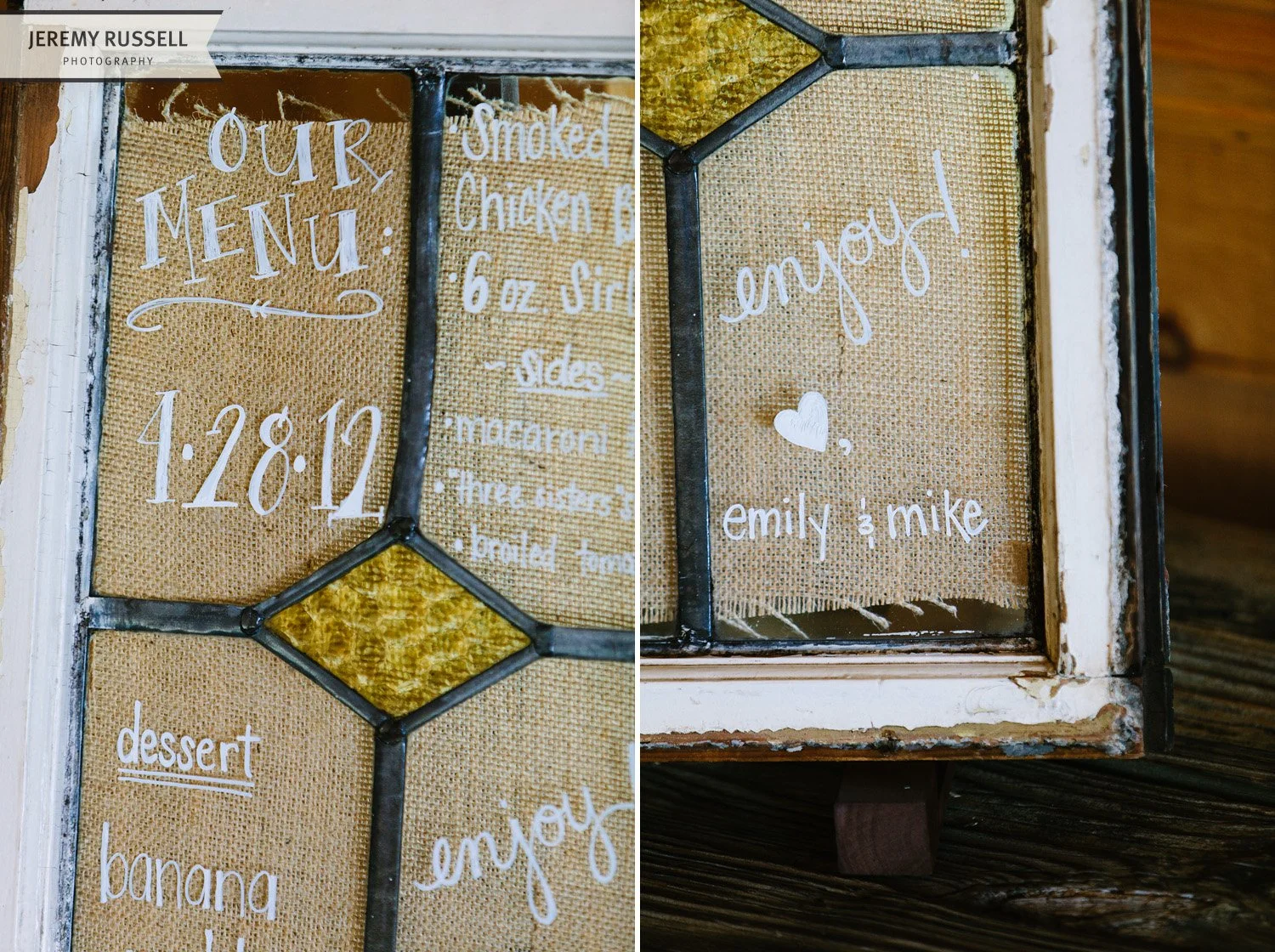 The Darling Bee window menu​