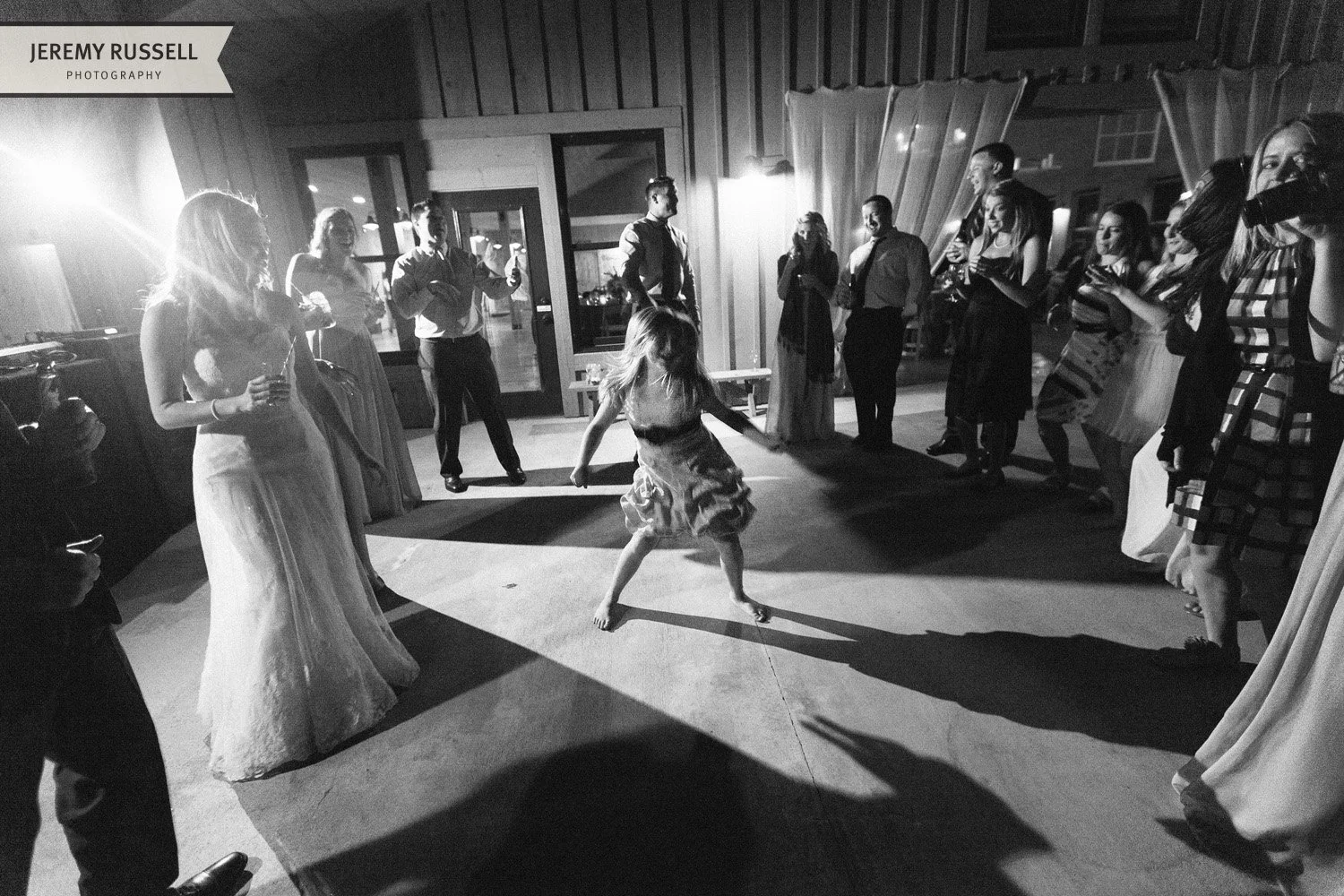 Kid dancing at reception​