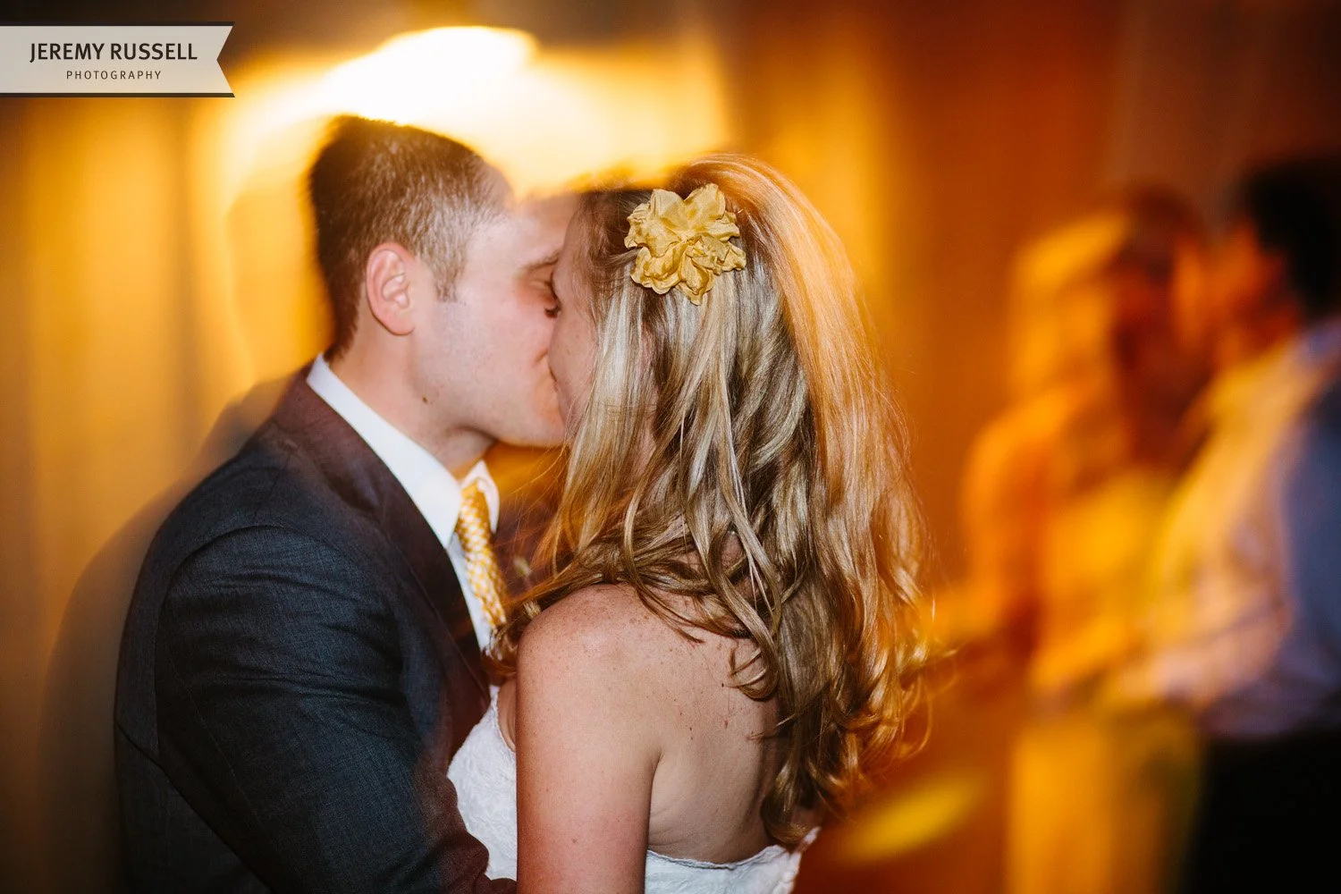 Bride and groom dance​