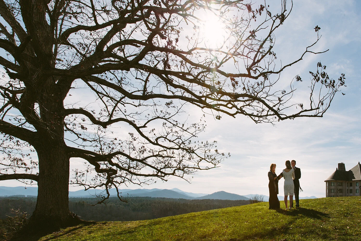 Jenn + Michael / Biltmore Estate Elopement / Asheville