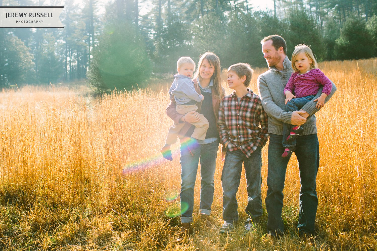 McIntosh family portrait session