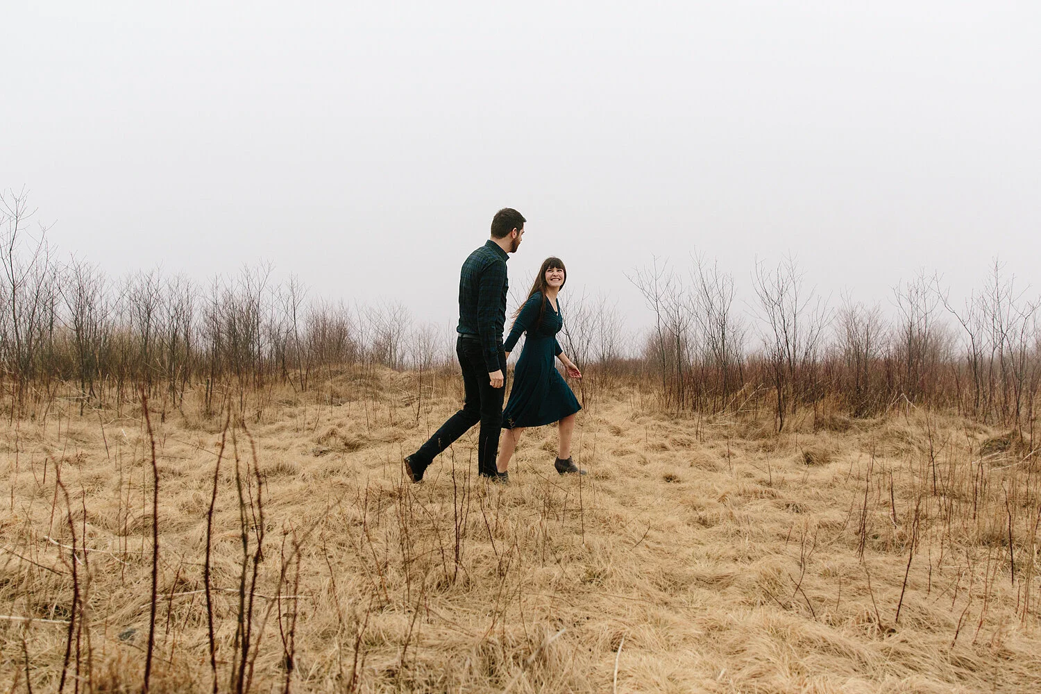 Nicole + Chris / Blue Ridge Mountain Engagement Session / Asheville