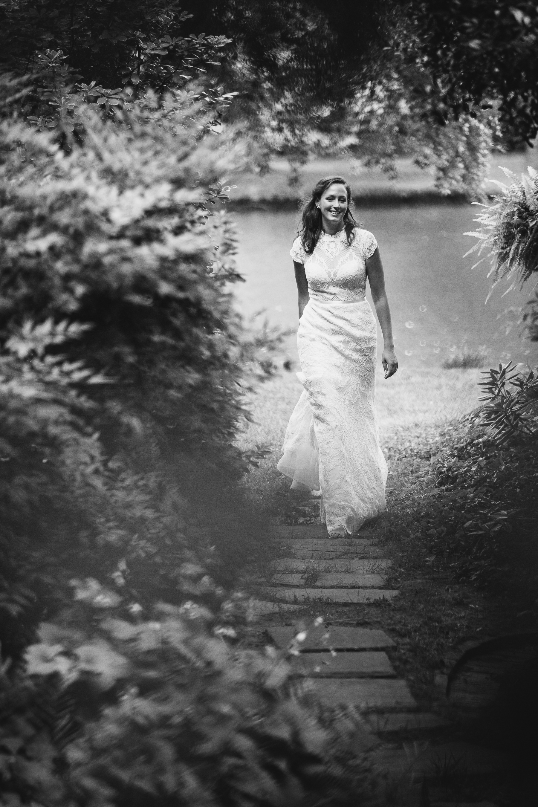 Charlotte bridal portrait