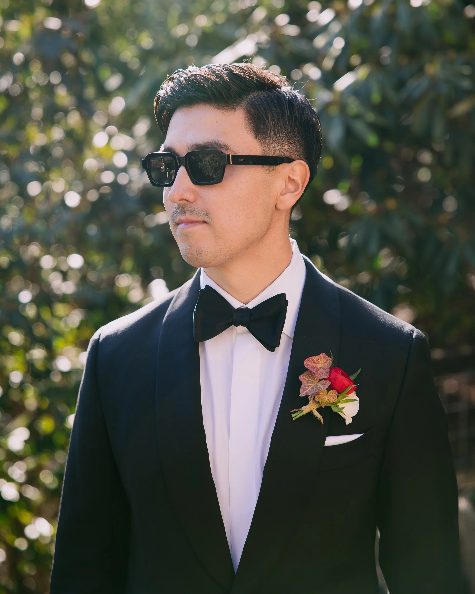 Black Tie wedding groom