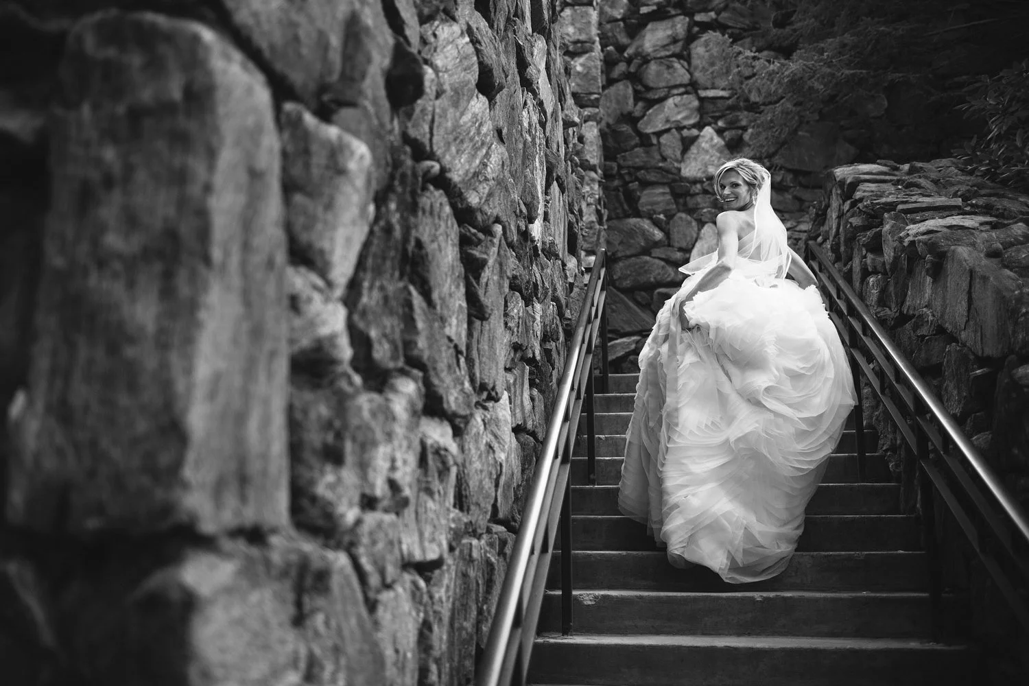 Grove Park Inn wedding bride