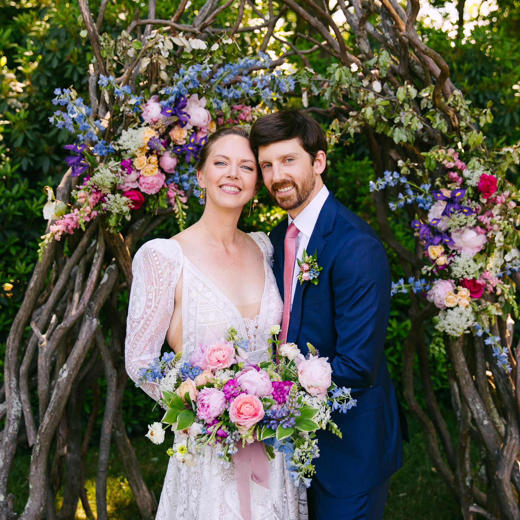 Beautiful wedding at The Farm in Asheville
