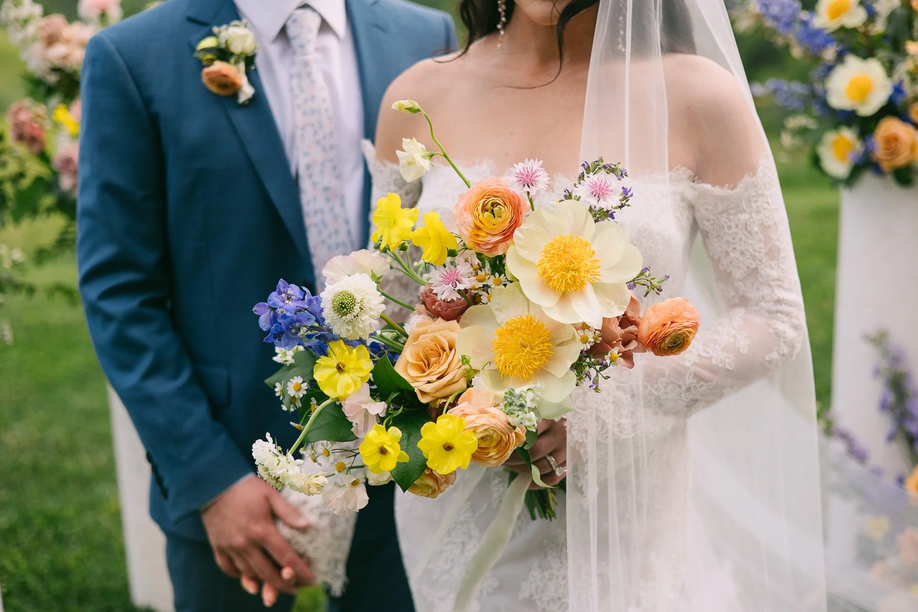 Spring wedding in Asheville