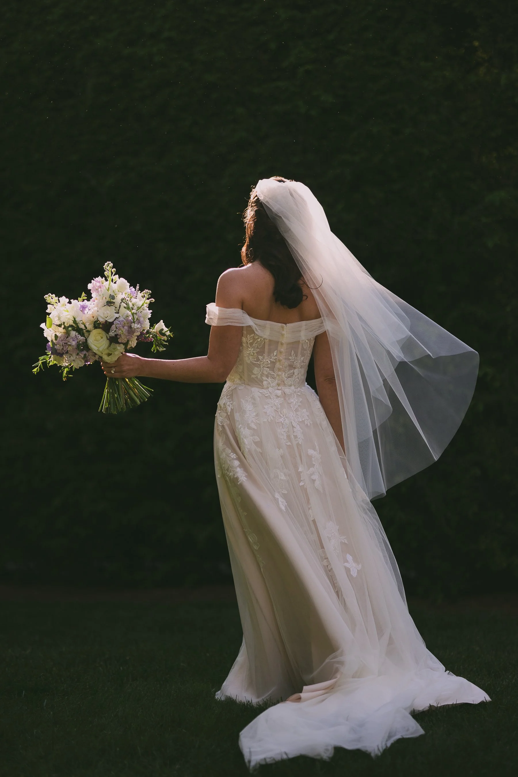 Bride at Old Edwards Inn Wedding