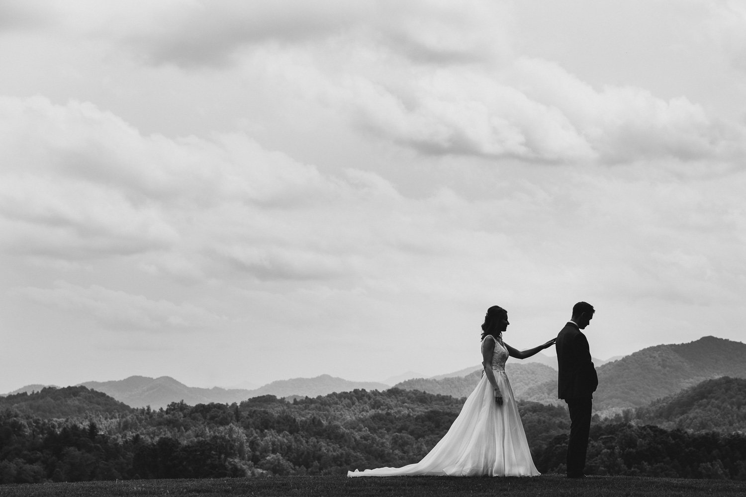 Wedding couple at The Ridge