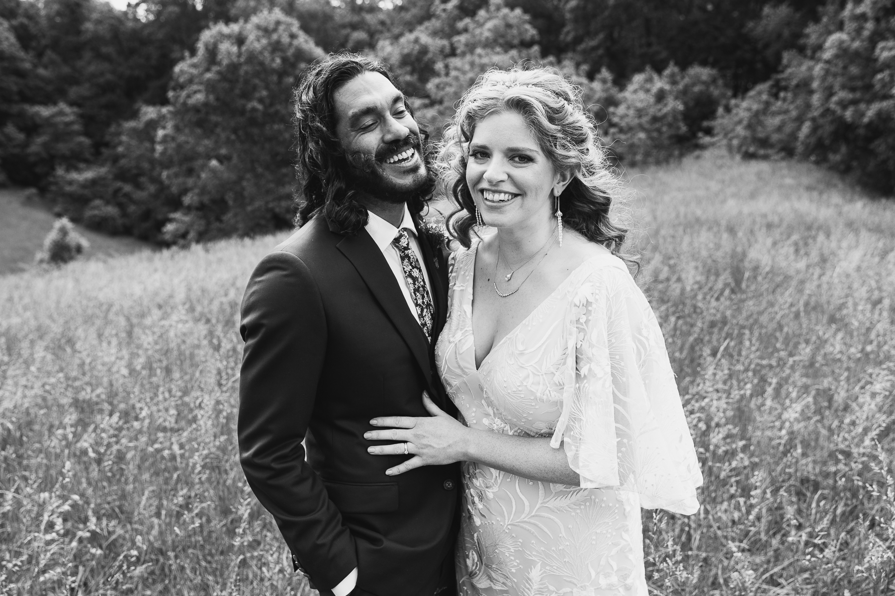 Asheville mountains micro wedding