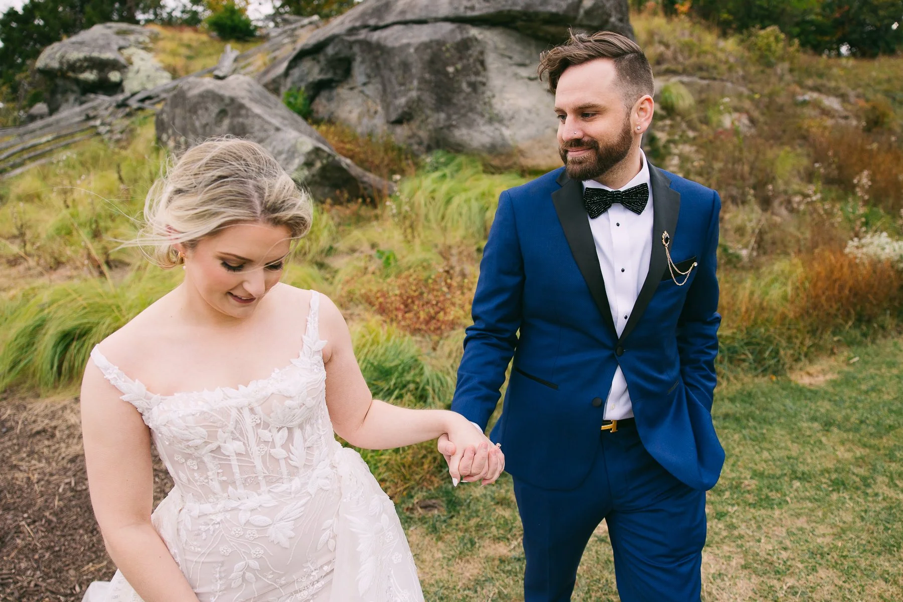 Cliffs at Glassy Chapel Micro Wedding
