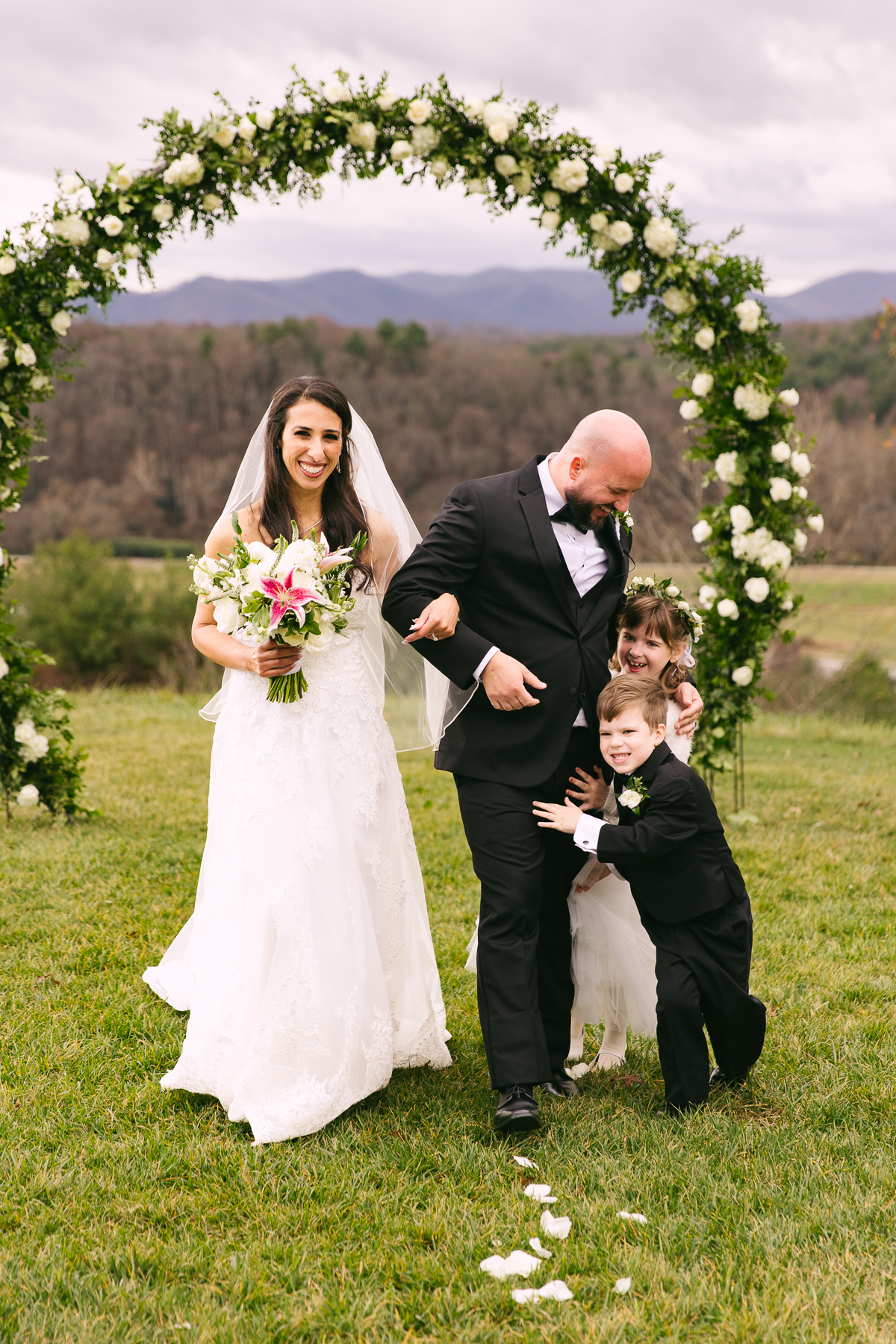 Biltmore Estate Micro Wedding family