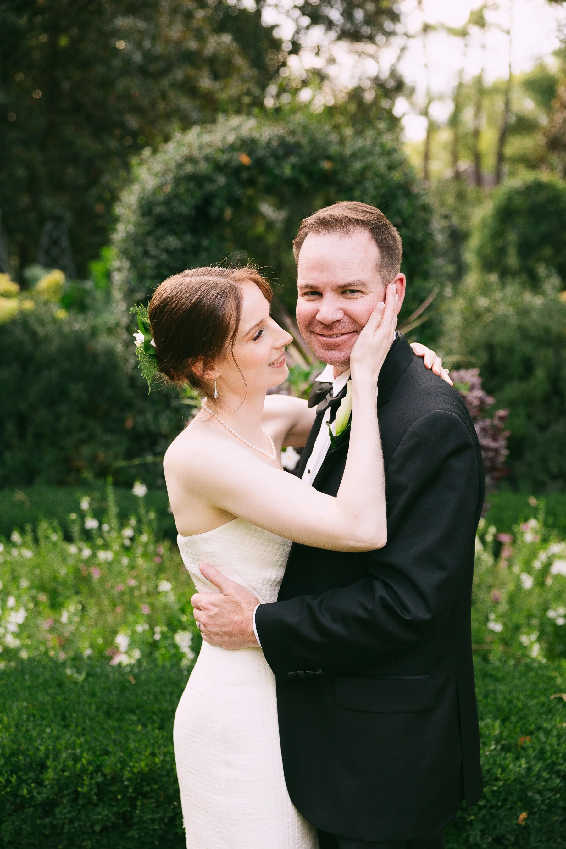 Duke Mansion Micro Wedding Bride Groom