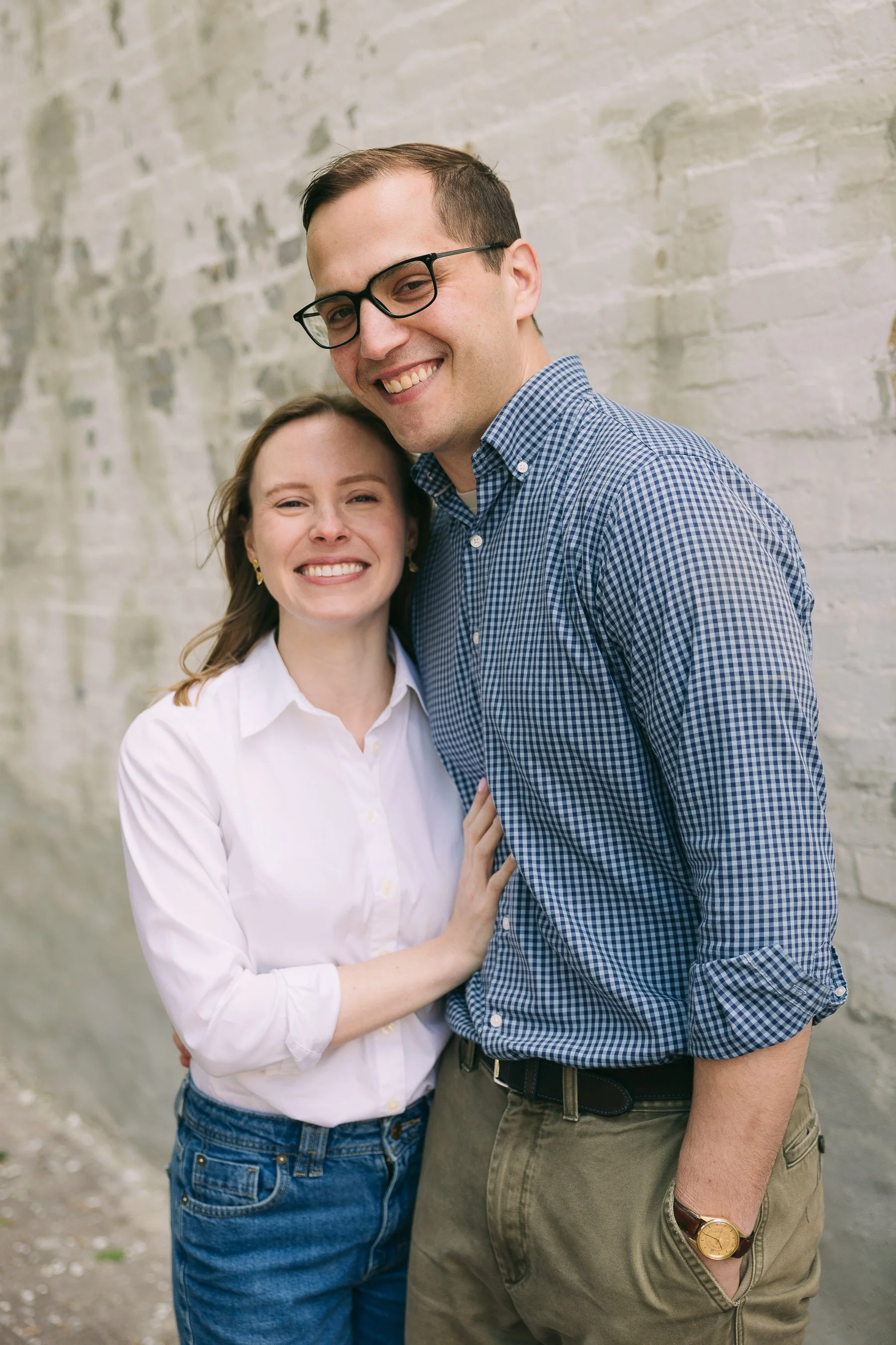 Happy engagement session DMV wedding