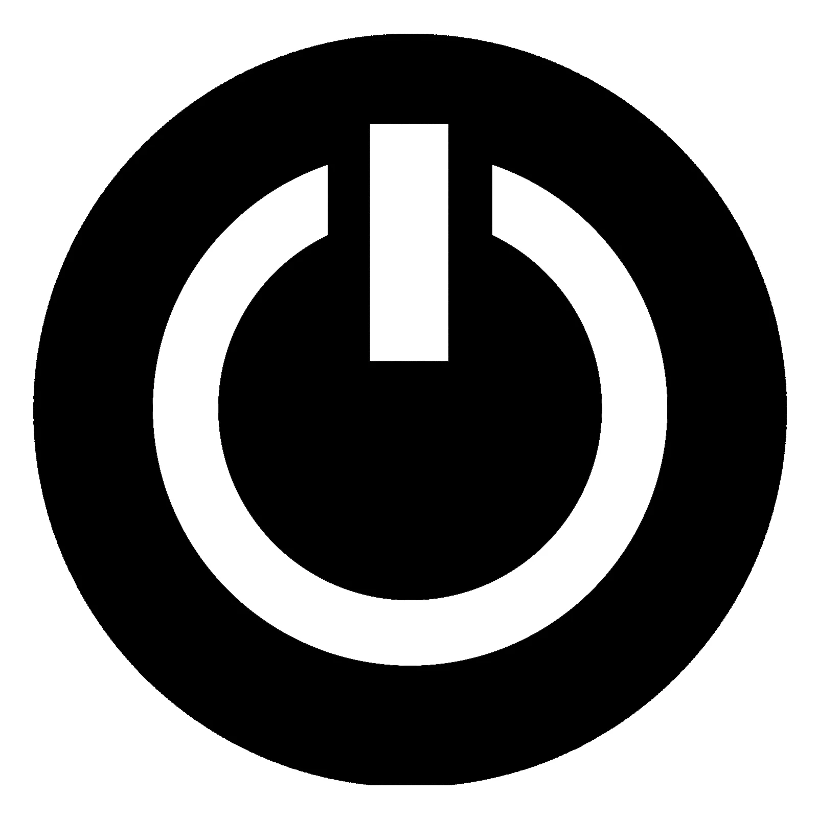an image of the 'power' symbol