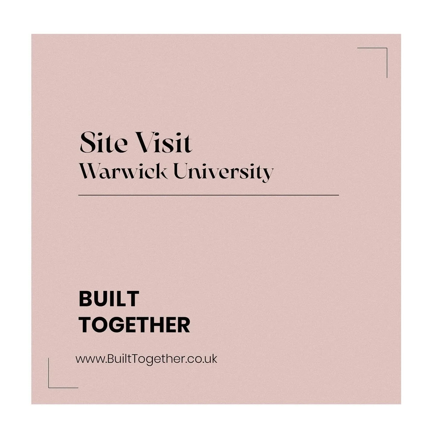 Site Visit to Warwick University to mark out paintwork for The Forum. This project is an exciting intervention in collaboration with Creative Giants.