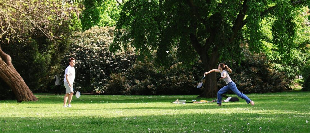 people playing frisbee and badminton in open green space.png