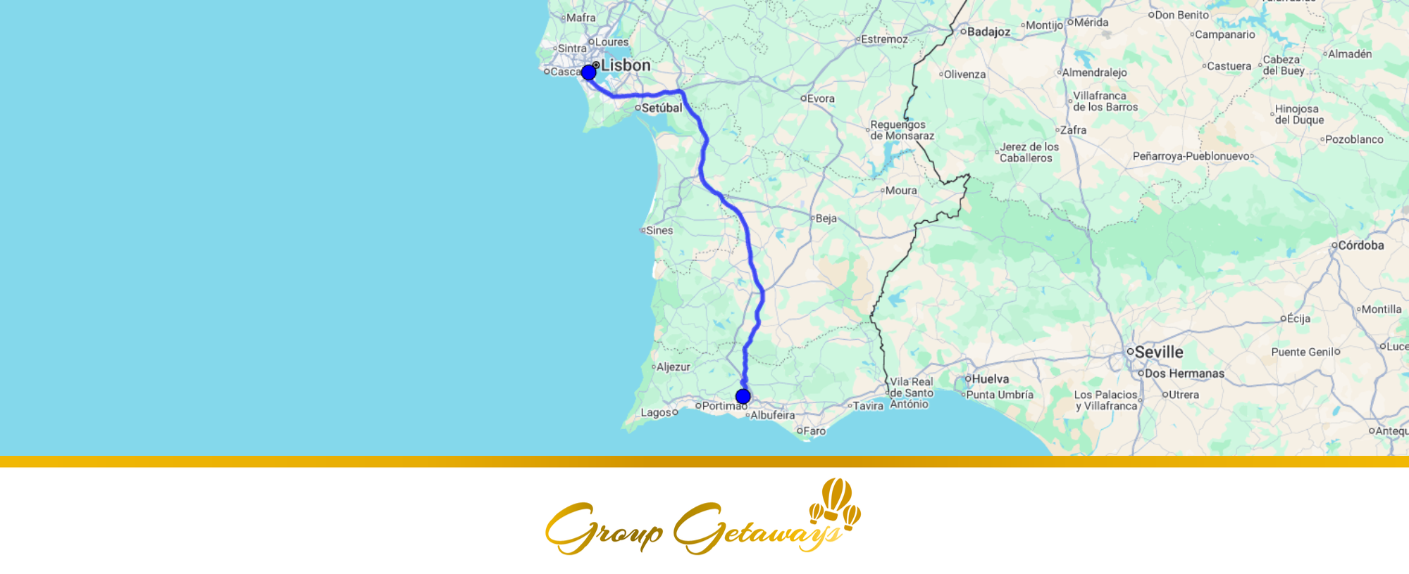 Map of Retirement Relocation Discovery by Group Getaways