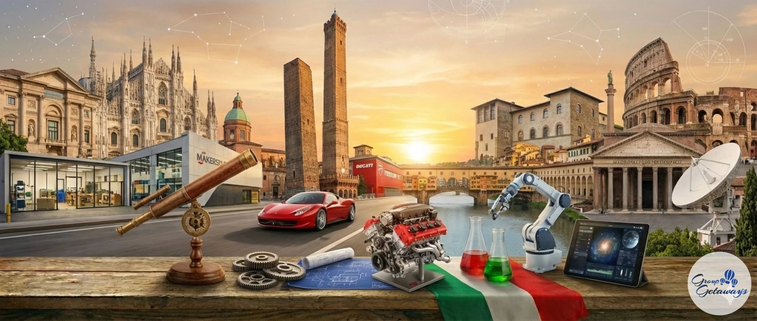 Italy - STEM Tour in 4 Cities [G021]