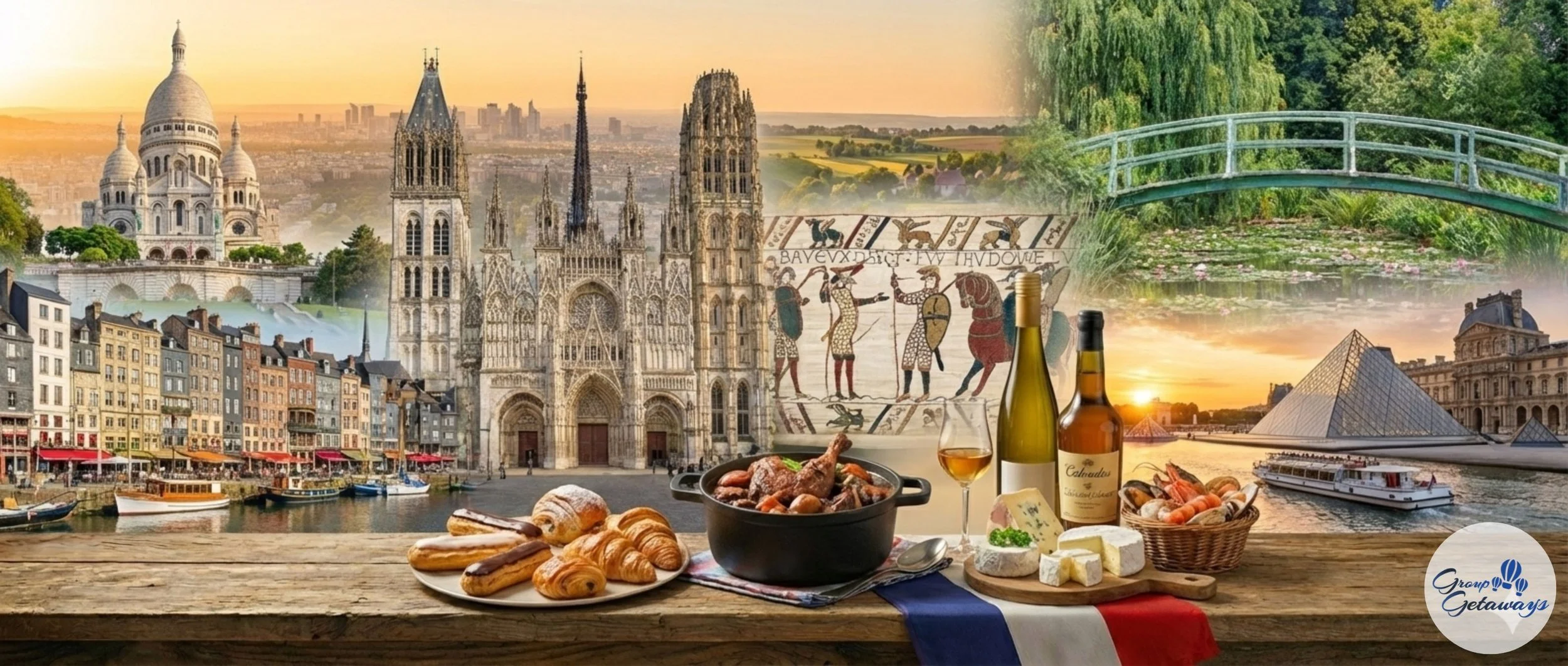France off the Beaten Path: Discovering Art and History between Paris and Normandy - 7 Days for Small Groups [G016]
