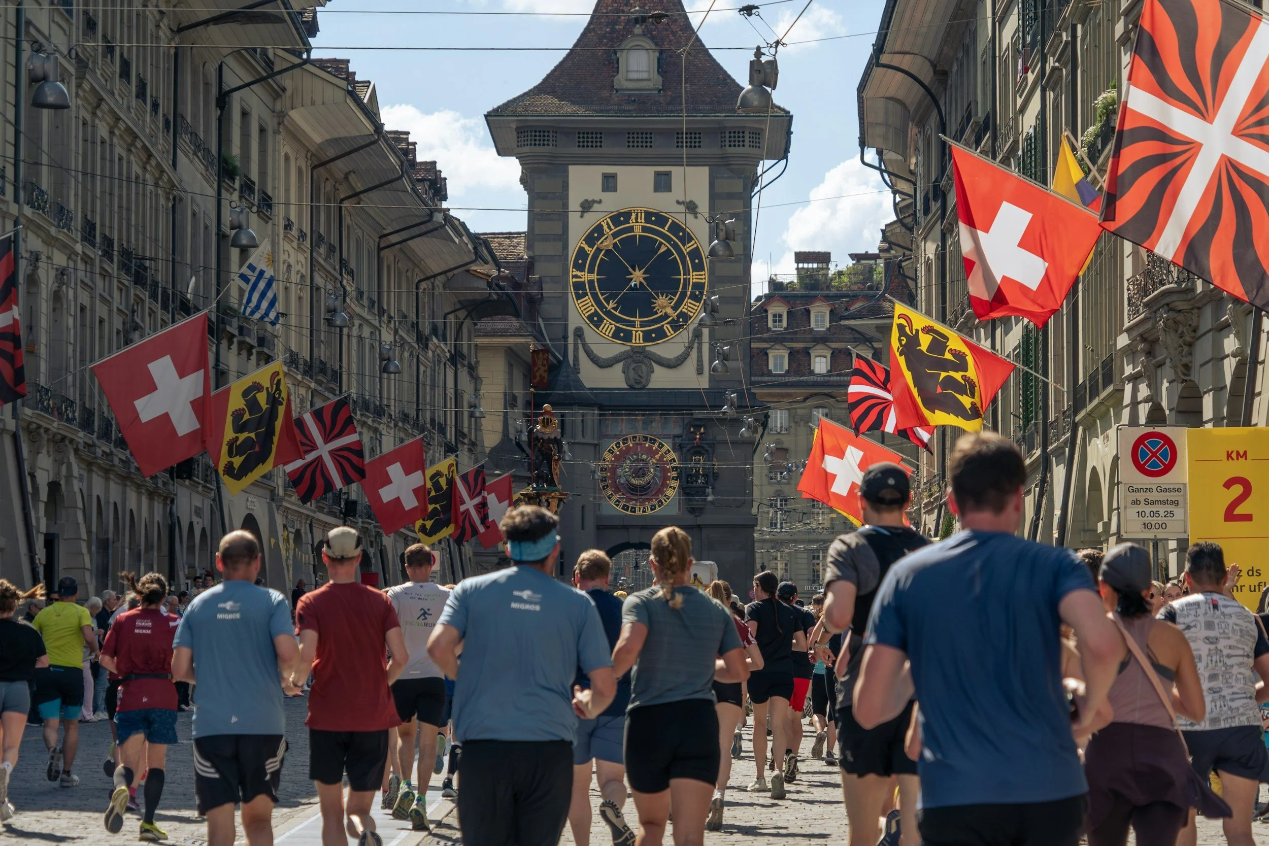 Bern Zytglogge street