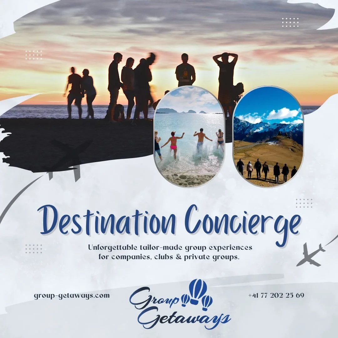 From corporate retreats to club adventures and private group escapes, we design and coordinate every detail of your journey.
 ✅ Tailor-made travel programs
 ✅ Local guides &amp; translators
 ✅ 24/7 hotline and concierge support
Enjoy the destination.