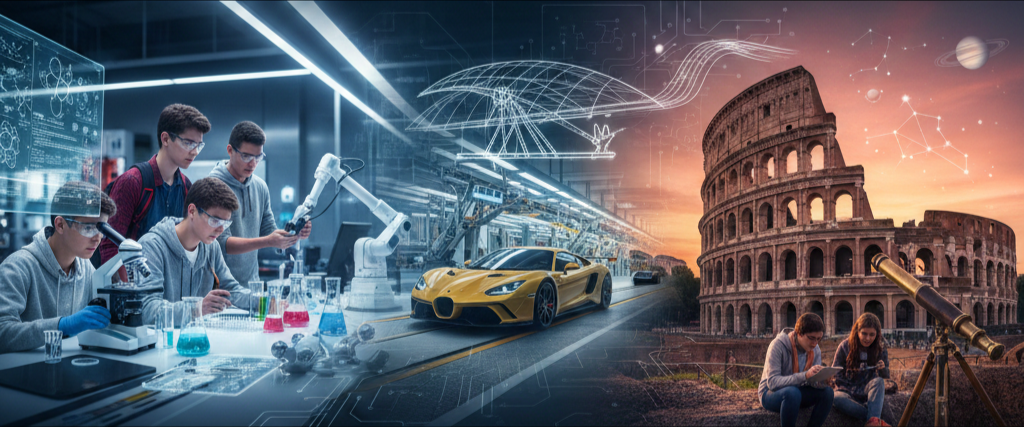 The Italian Laboratory: A 7-Day STEM Roadmap for the Next Generation of Innovators