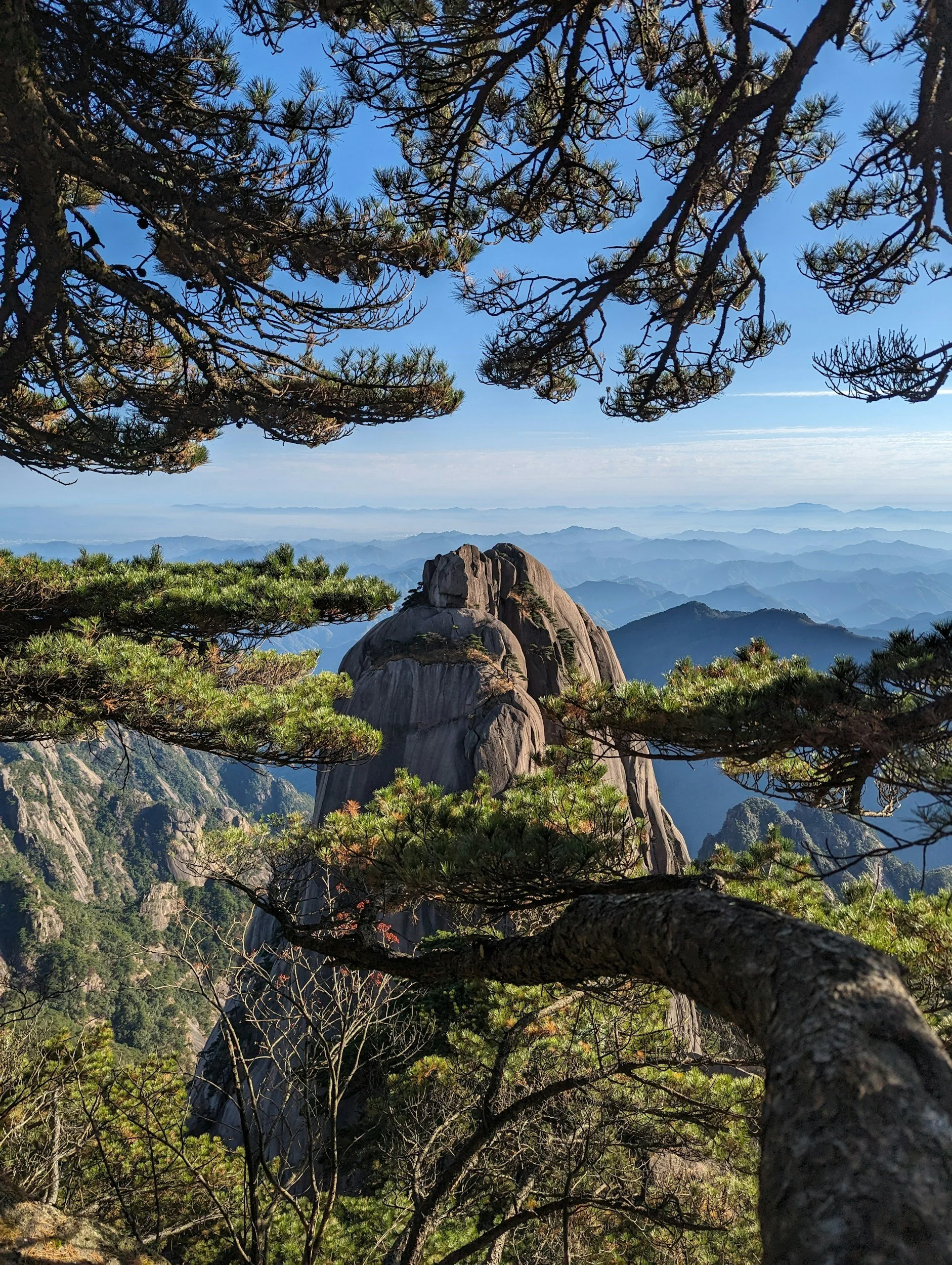 Huangshan peaks