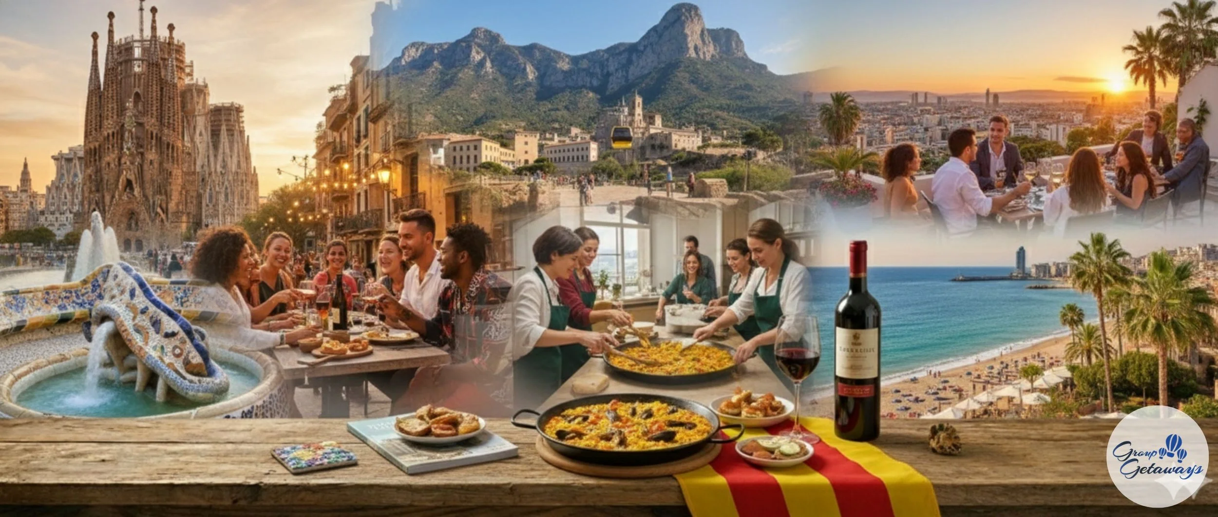 First Time Spain: Barcelona - 7 Days for Large Groups [G029]