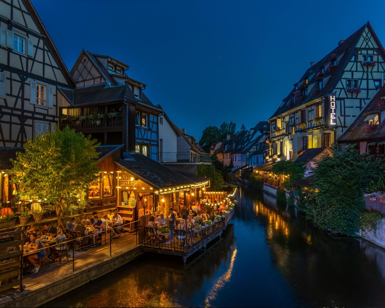 The river in Colmar