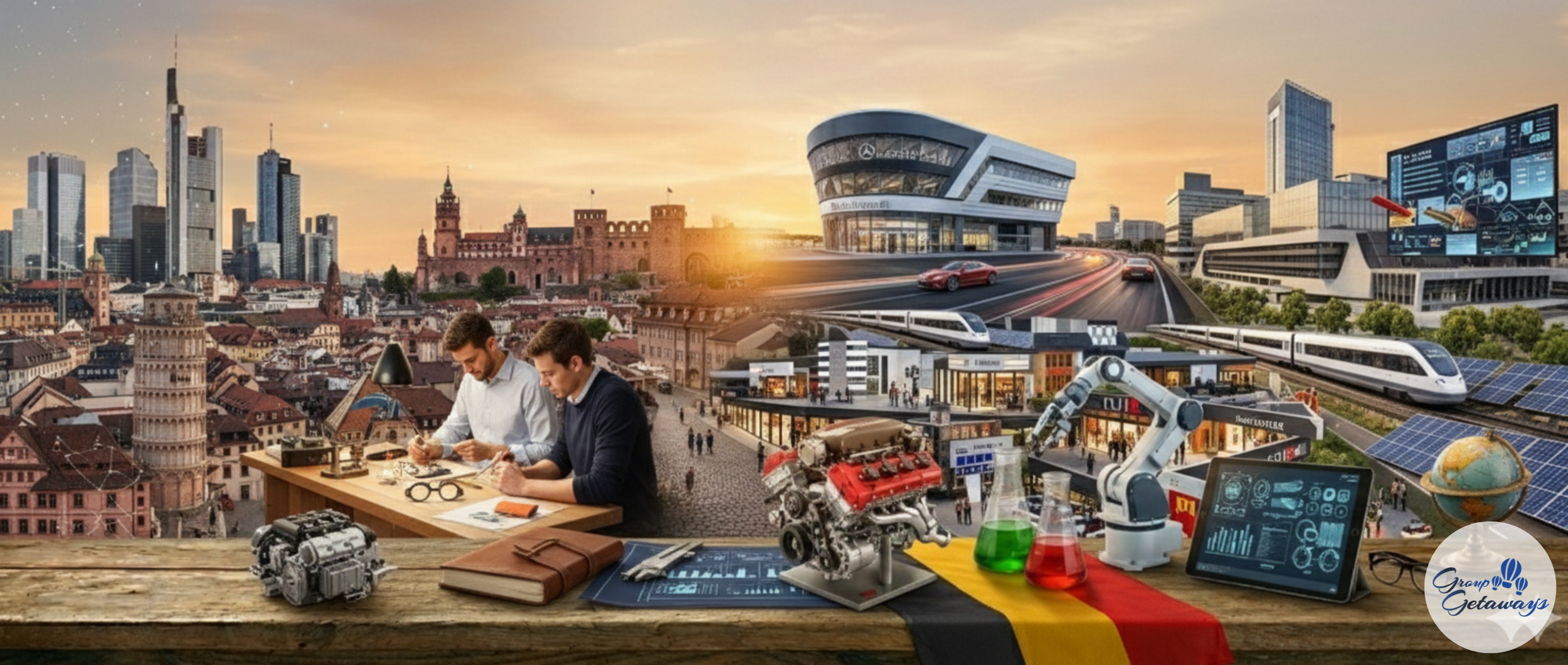 The German Excellence Trail: A Deep-Dive into Industrial & Academic Hubs (G069) by Group Getaways