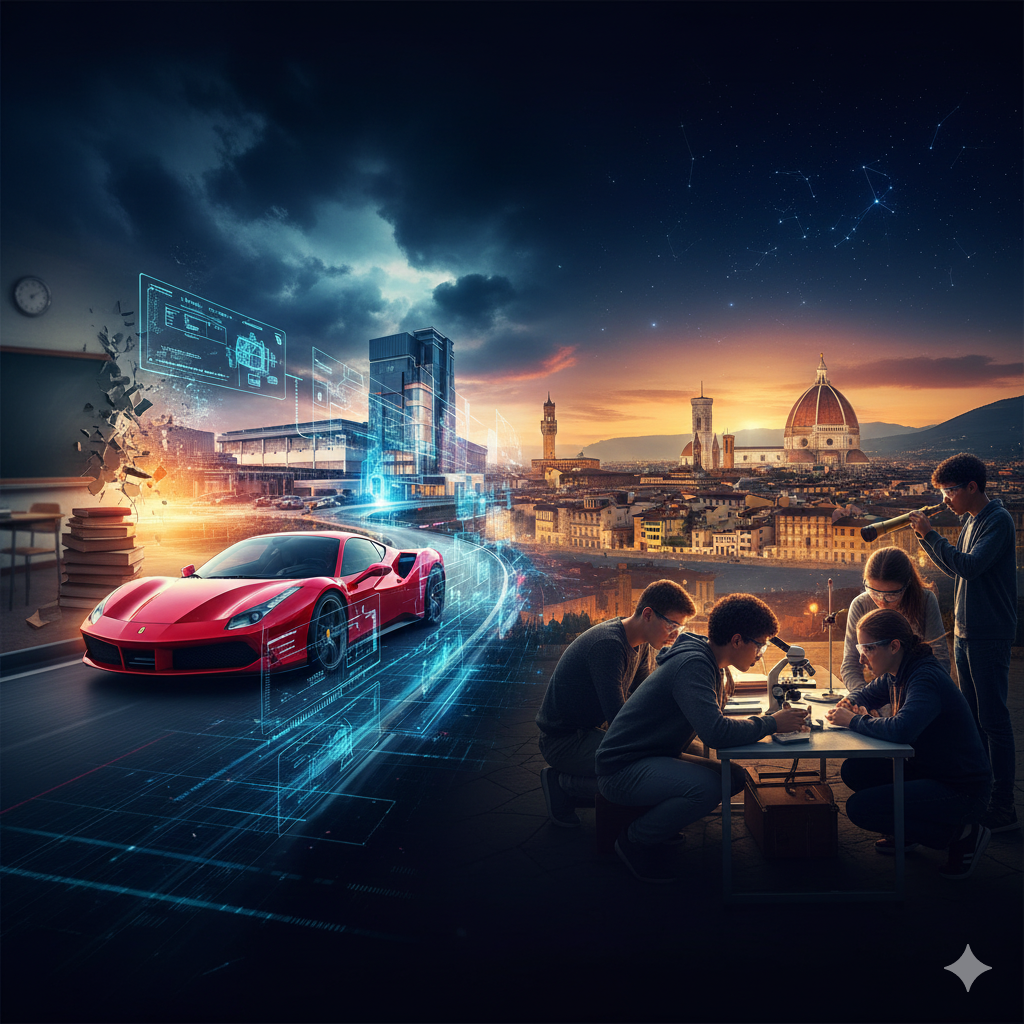 A group of students hands-on on STEM activities