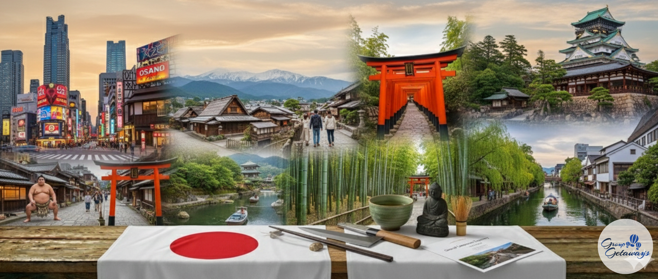 The Grand Japanese Tapestry: From Neon Lights to Sacred Heights (G066)