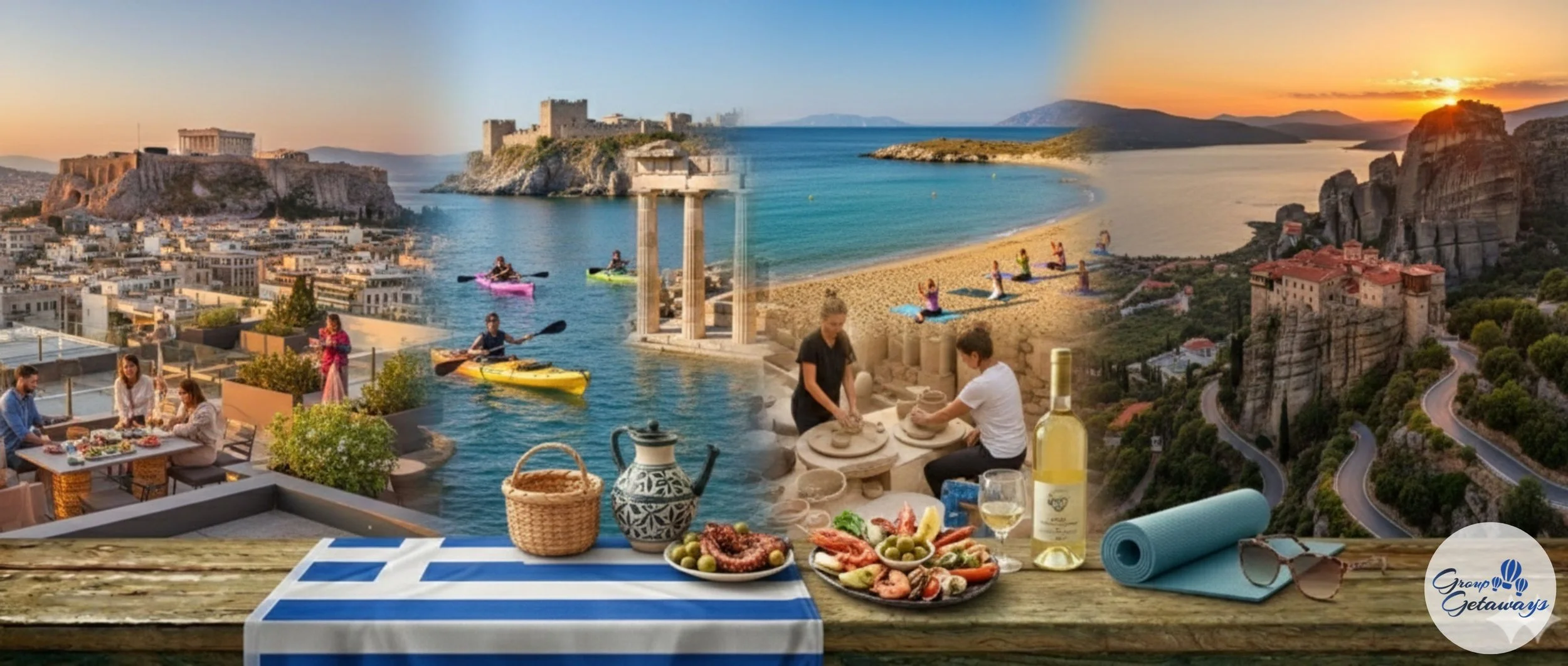 The Blue Health Expedition: Mainland Myths & Mediterranean Soul (G070) by Group Getaways