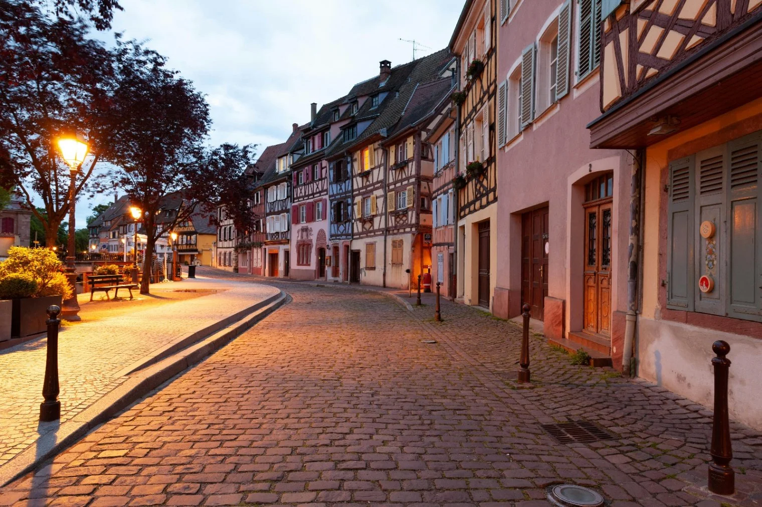 A Street in Colmar