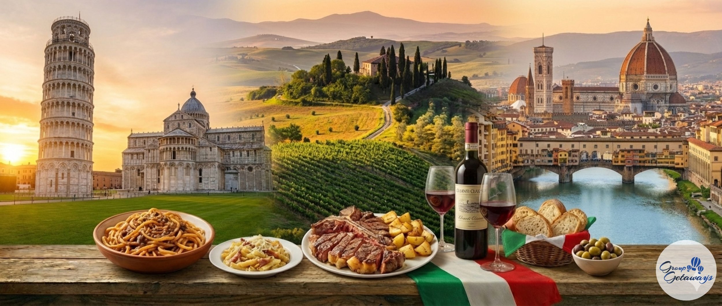 First Time Italy: Tuscany with Florence and Pisa - 7 Days for Large Groups [G018]