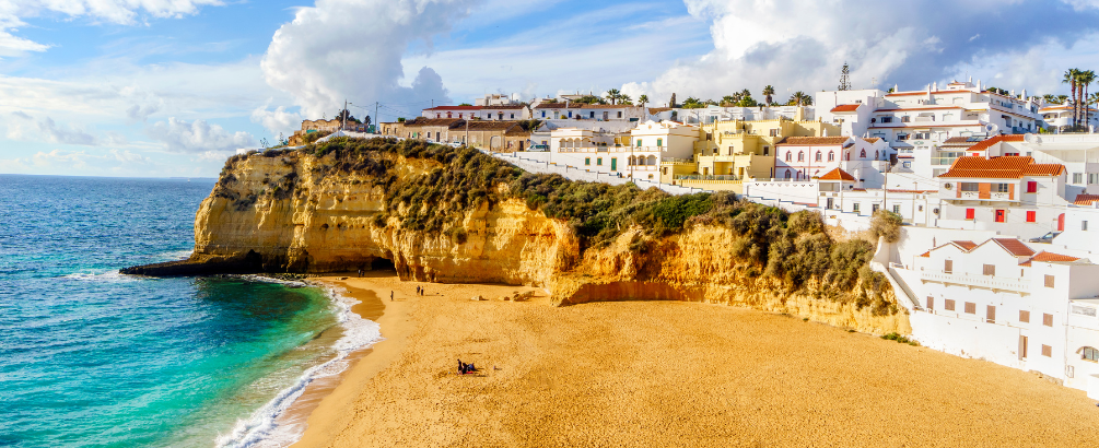 Algarve Village view from the beach
