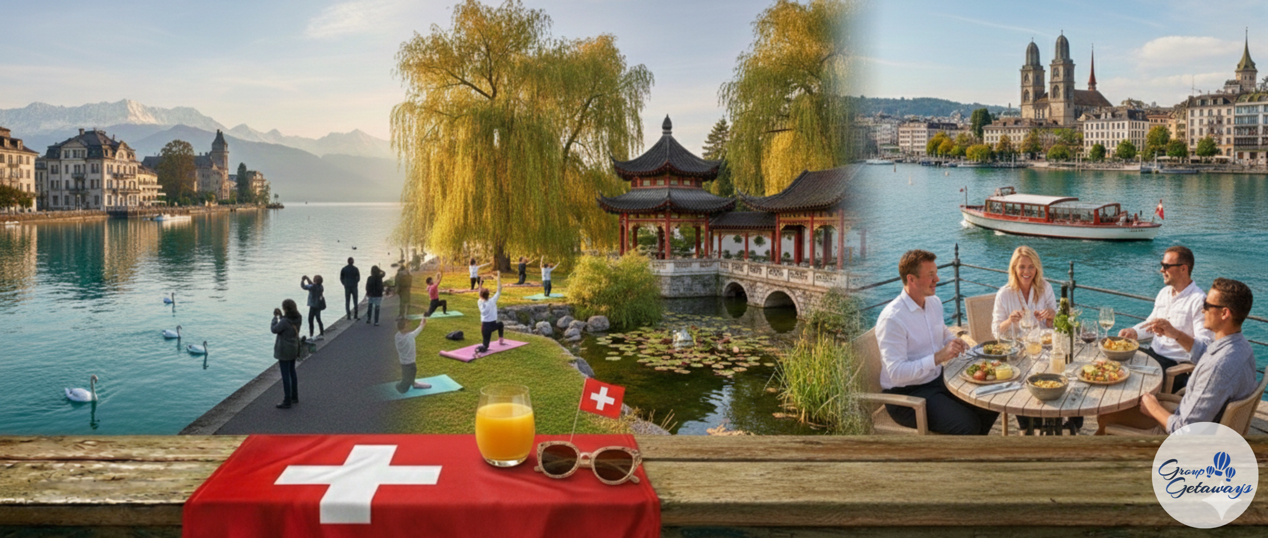 Local Discovery Tour Lake & Zen: Morning Nature & Wellness Walk (G064) by Group Getaways