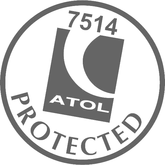 ATOL protected badge with the number 7514 and the word PROTECTED in a circular design.